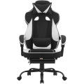 Miniatyrbild 8 av 8: Rootz Gaming Chair - Kontorsstol - Datorstol - Pocket Spring Cushion - Ergonomisk design - Slitstarkt Leathaire Tyg - 57cm x 51,5cm