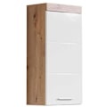 Miniatyrbillede 7 af 11: Rootz Vægskab - Badeværelsesskab - Højglans - 37 x 77 x 23cm White High gloss