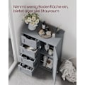 Miniatyrbillede 3 af 9: Rootz Mystical Grey Badeværelsesskab - Opbevaringsenhed - Organizer - MDF-materiale - 30 cm x 55 cm x 82 cm - Letvægts - Robust - Nem montering