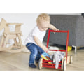 Pikkukuva 4 / 4: Rootz Learning Walker 'Uli' - Push Walker - Baby Walker - Säädettävä jarrutus - 56 cm x 32cm x 45cm - punainen