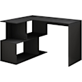 Miniatyrbild 8 av 8: Rootz L-formad 2-i-1 skrivbordshylla - Datorbord - Gaming Station - E1 Trämaterial - 100cm x 77cm x 120cm