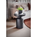 Miniatyrbild 3 av 7: Rootz Modern Design Sidobord - Runt bord - Elegant Lamell Look - Handgjord - Pulverlackerad aluminium - 40cm x 40cm x 50cm