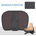 Miniatyrbillede 5 af 11: Rootz Fodstøtte Fodstøtte - Sort - Hofter - 17,71 cm x 13,38 cm x 6,49 cm