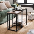 Miniatyrbild 7 av 7: Rootz Set med 2 soffbord - Sidobord - Vardagsbord - Stapling Sidobord