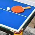 Pikkukuva 8 / 10: Rootz SPORTNOW 2-in-1 biljardipöytä ja pöytätennispöytä - Biljardipöytä - Pingispöytä - Vaivaton vaihto - Tyylikäs muotoilu - Korkeussäädettävä - 140c