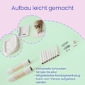 Miniatyrbillede 4 af 6: Rootz Cat Scratching Post - Cat Tree - Stor udsigtsplatform - Holdbar plys/sisal - 60 cm x 40 cm x 84 cm