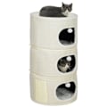 Pikkukuva 10 / 11: Rootz 4 Tier Cat Barrel - Cat Tower - Sisäinen kissatalo - Scratch & Play - 51 cm Ø x 100 cm H