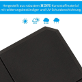 Miniatyrbillede 7 af 11: Rootz Parasol base - Sort - Hdpe - 39,37 cm x 39,37 cm x 3,74 cm