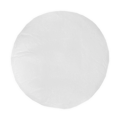 Pikkukuva 3 / 3: Rootz White Sisäinen pouffe pyöreä - tyynyn insertti - tyyny täyttö - hyvä tuki - Ø60 x 30 cm