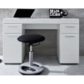 Miniatyrbild 5 av 7: Rootz Skrivbord - Arbetsbord - Datorbord - Vit - 120 x 76 x 41 cm