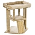 Miniatyrbild 8 av 10: Rootz PawHut Cat Scratching Post - Cat Play Station - Cat Rest Station - Ultimate Play - Kloslipning - Högkvalitativ konstruktion - 40W x 40D x 57H cm