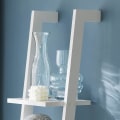Miniatyrbillede 6 af 8: Rootz Modern 4 Etagers Stigehylde- Væghylde -Standhylde- Bogreol Opbevaring Displayhylde