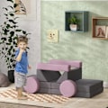 Miniatyrbillede 2 af 11: Rootz Modular Children's Sofa - Play Sofa - Building Blocks - Boost Creativity - 150 cm x 69 cm x 49 cm