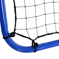 Pikkukuva 11 / 11: Rootz Football Rebounder Net - Kickback Goal Rebound Wall Net - Rebound On Both Sides - Adjustable - Steel - Blue - 100 x 95 x 90 cm
