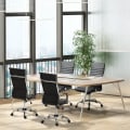 Miniatyrbillede 2 af 5: Rootz Kontorstol - Skrivebordsstol - Spillestol - Drejestol - Arbejdsstol - Casual kontorstol - Ergonomisk stol - Sort - 54 x 62 x 104-114 cm