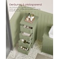 Miniatyrbillede 3 af 7: Rootz Laurel Green Badeværelsesskab - MDF Opbevaringsenhed - Håndklædebeholder - 30 cm x 30 cm x 82 cm - 8,3 kg - Maks. 45 kg øverste hyldekapacitet