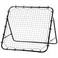 Miniatyrbild 1 av 7: Rootz Rebounder - Football Rebounder - Kickback Goal Rebound Wall Net - Metallrör + PE-tyg - Svart - 96 x 80 x 96 cm