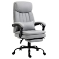 Miniatyrbillede 1 af 10: Rootz Massage Kontorstol - Varmefunktion - Justerbart ryglæn - Ergonomisk design - Mikrofiber - 66cm x 67cm x 118cm