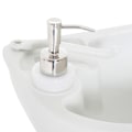 Miniatyrbillede 4 af 5: Rootz bærbar campingvask med opsamlingsbeholder - Sæbedispenser - 17L vandtank - Håndvask - Mobil - Lysegrå - 83cm x 50cm x 103cm
