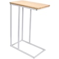 Miniatyrbillede 1 af 6: Rootz sidebord - C-formet endebord - Moderne sofabord - MDF & metalstel - Stabil konstruktion - 45 cm x 25 cm Bordplade - 63,5 cm Højde