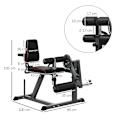 Miniatyrbillede 3 af 6: Rootz Calf Machine - Leg Extension - Glute Bridge Enhancer - Maksimerer fitness - 100L x 90W x 105H cm