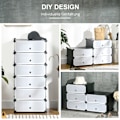 Miniatyrbild 5 av 10: Rootz Modular Shoe Shelf System - Storage Rack - Shoe Organizer - Anpassningsbar design - 49 cm x 36,5 cm x 108 cm