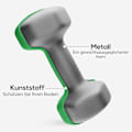 Miniatyrbillede 6 af 11: Rootz -håndvægtssæt med rack - Fitnessvægte - Træningsvægte - Anti -rulle -design - 34W x 10d x 34H cm