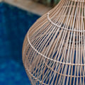 Miniatyrbillede 4 af 7: Rootz Rattan Lampe | Lampeskærm | Pendel ALAM 40/50 cm M