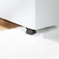 Miniatyrbillede 9 af 9: Rootz Bedside Bord med hjul - natbord - sidebord - kompakt design - 2 skuffer - 20 cm x 61 cm x 50 cm