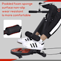 Miniatyrbild 8 av 10: Rootz Sit Up Bench - Sit-up & Dumbbell Bench - Träningsbänk - Röd/Svart - 166 x 53 x 52-60 cm