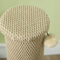Miniatyrbild 9 av 11: Rootz Cat Scratching Post - Aktivitetscenter - Möbelskydd - Solid Chipboard - 48 cm x 48 cm x 84 cm