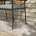 Miniatyrbillede 4 af 6: Rootz Havestole - Udendørsstole - Terrassestole - Sædehynder - Vejrbestandig - Moderne Design - PE Rattan - Polyester - Brun-Grå - 40W x 47D cm