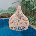 Miniatyrbillede 1 af 7: Rootz Rattan Lampe | Lampeskærm | Pendel ALAM 40/50 cm M
