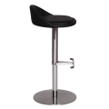 Pikkukuva 4 / 6: Rootz Durable M1 Barstool ruostumaton musta tuoli nykyaikainen jakkara säädettävä design baarijakkara on käännettävissä