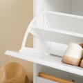 Miniatyrbild 6 av 8: Rootz Modern Shoe Cabinet - Skoorganisatör - Folding Shoe Storage - Space Efficient - 60cm x 122 cm x 34 cm