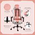 Miniatyrbillede 4 af 11: Rootz Gaming Chair - Kontorstol - Computerstol - Drejestol - Skrivebordsstol - Pink - 64 cm x 67 cm x 127 cm