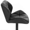 Miniatyrbild 6 av 10: Rootz Barpall - Bänkpall - Justerbara barstolar - Ergonomisk design - Slitstarkt konstläder - Stabil metallbas - 94cm-116cm x 60cm-82cm