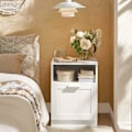 Miniatyrbillede 2 af 9: Rootz Sidebord - Endebord - Natbord - Natbord - Bordlampe - Bord med skuffe