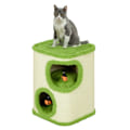Miniatyrbild 7 av 7: Rootz Scratching Barrel for Cats - Scratching Paradise - Sleeping Retreat - Sisal & Plush Comfort - 38cm x 38cm x 52cm