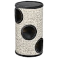 Miniatyrbild 8 av 8: Rootz Scratch Barrel - Scratching Barrel - 3-lagers Scratcher Barrel - Inkluderar sisalrep - Scratcher Pad - Cat Scratcher - Grå - 38cm x 38cm x 70cm