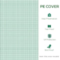 Miniatyrbillede 5 af 10: Rootz Tunnel Drivhus Cover - Drivhus Cover - Have Tunnel Drivhus - Folie Tunnel Drivhus - Polyethylen - Grøn