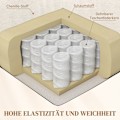 Miniatyrbillede 6 af 10: Rootz Hvilestol - TV-stol - 360° drejelig - Gyngefunktion - Chenille-stof - Pocket Spring Polstring - 104cm x 100cm x 102cm