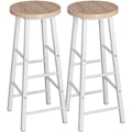 Miniatyrbillede 6 af 8: Rootz Modern Barbord og Taburet Sæt - Pub Bord Sæt - Bord i bordhøjde - Holdbart, Ridsefast, Nem Vedligeholdelse - Stålstel, MDF bord - 120 cm x 40 cm