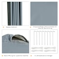Miniatyrbillede 6 af 10: Rootz Garden Pavilion - Folding Pavilion - Marquee -telt - UV -beskyttelse - 2,95 x 2,64 m