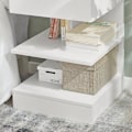 Miniatyrbillede 7 af 7: Rootz sengebord - Sideskab - Natbord - Alsidig opbevaring - Stor kapacitet - Holdbart spånmateriale - 39cm x 65cm x 39cm