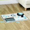 Miniatyrbillede 3 af 10: Rootz Sniffing Mat til kæledyr - Slow Feeder Mat - Interaktivt legetøj - Polyesterstof - Understøtter bedre fordøjelse - 74 cm x 50 cm x 5 cm