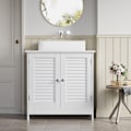 Miniatyrbillede 2 af 6: Rootz Sink Cabinet - Badeværelsesskab - Opbevaringsskab - Justerbar hylde - 60 cm x 30 cm x 60 cm
