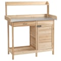 Pikkukuva 1 / 7: Rootz-ruukkupöytä - Istutuspöytä - Puutarhapöytä - Laatikolla - Puutarhatyöpöytä - 112 x 45 x 125 cm