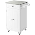 Pikkukuva 6 / 7: Rootz Kitchen Service Frolley With Wheels - Mobile Atility Cart - Rolling Storage Unit - runsaasti tallennustilaa - 60W x 45D X 85H CM