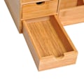 Miniatyrbillede 7 af 9: Rootz Desk Organizer - Bruin - Bambus - 12,99 cm x 8,07 cm x 6,1 cm